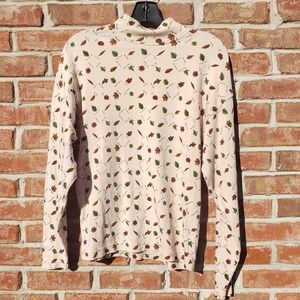 Skyr Women's Fall Leaves Turtleneck M